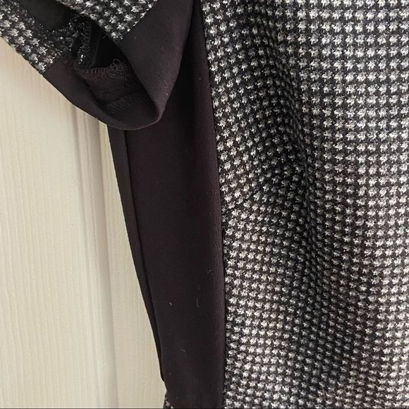 J Crew Checkered Flutter Dress wool blend F5923 - Picture 12 of 13